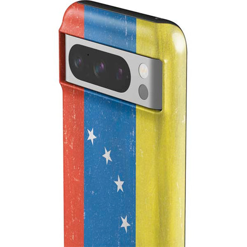 Venezuela Flag Distressed Google Pixel 8 Pro Impact Case